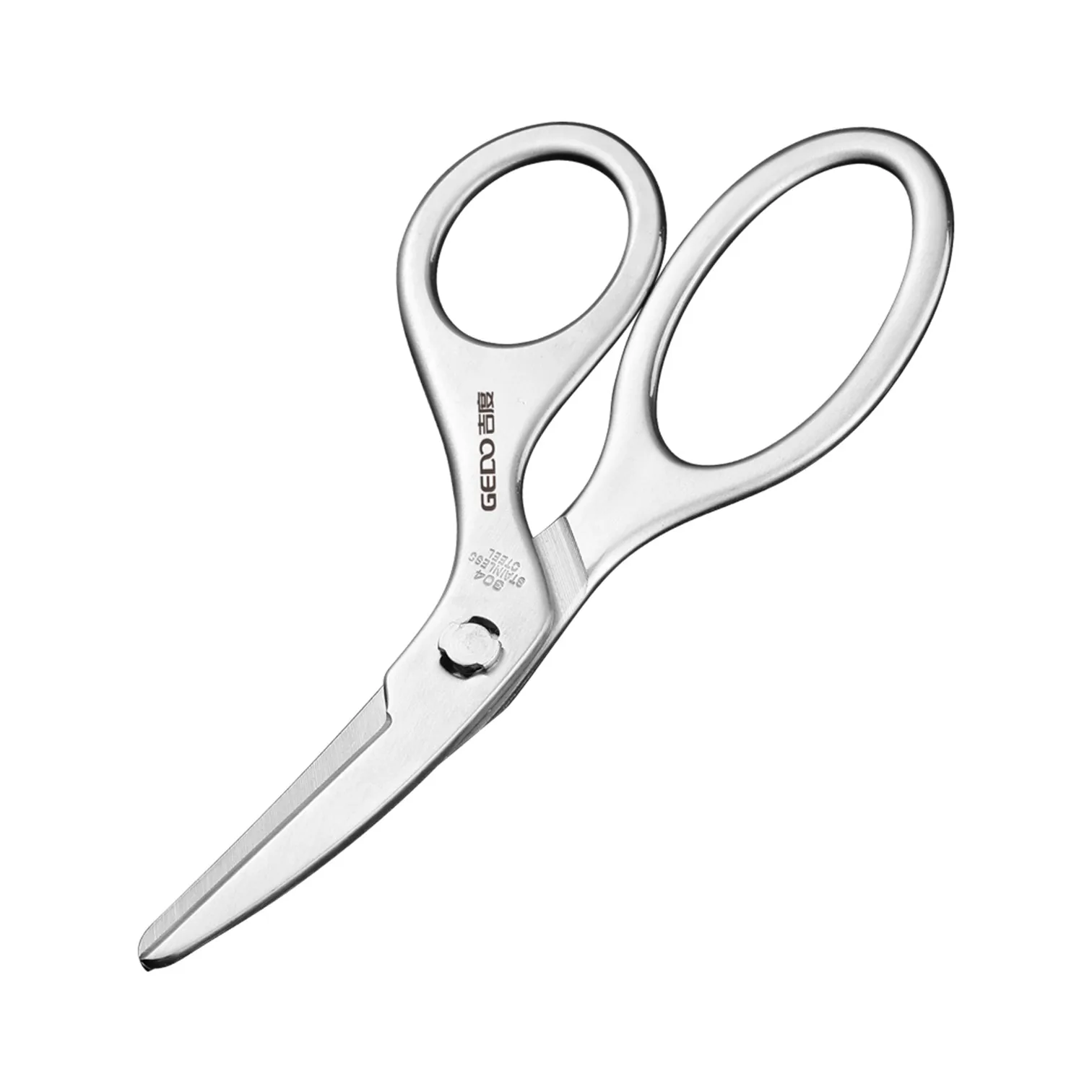Baby Food Scissors - Sertifikalı, Saf 304 Paslanmaz Çelikten Üretilmiş,