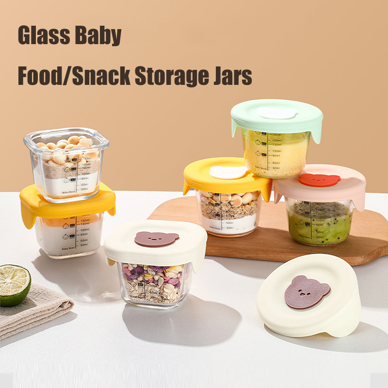 180ml cam bebek maması saklama - Baby Food Jars With Lids incelemesi ve fiyatı