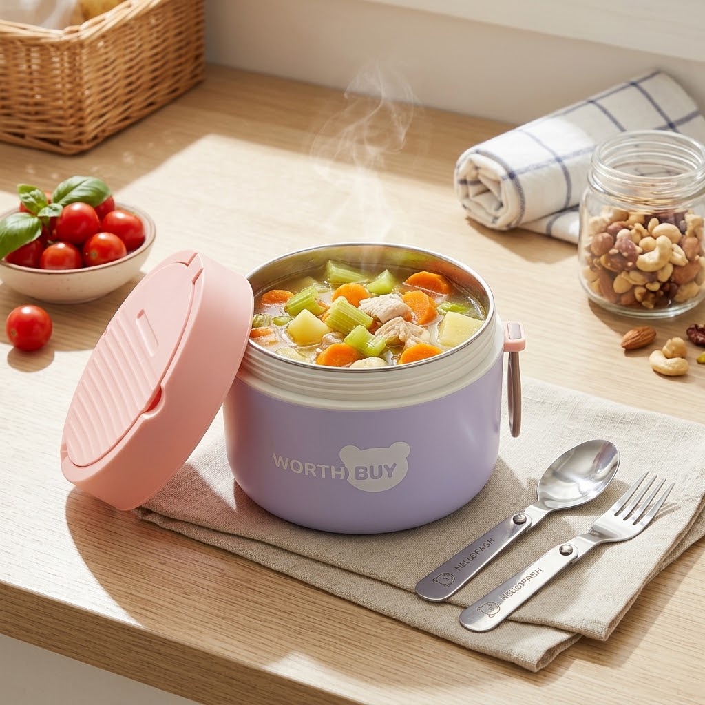 304 Paslanmaz Çelik Termal Öğl - Baby Food Warmer incelemesi ve fiyatı